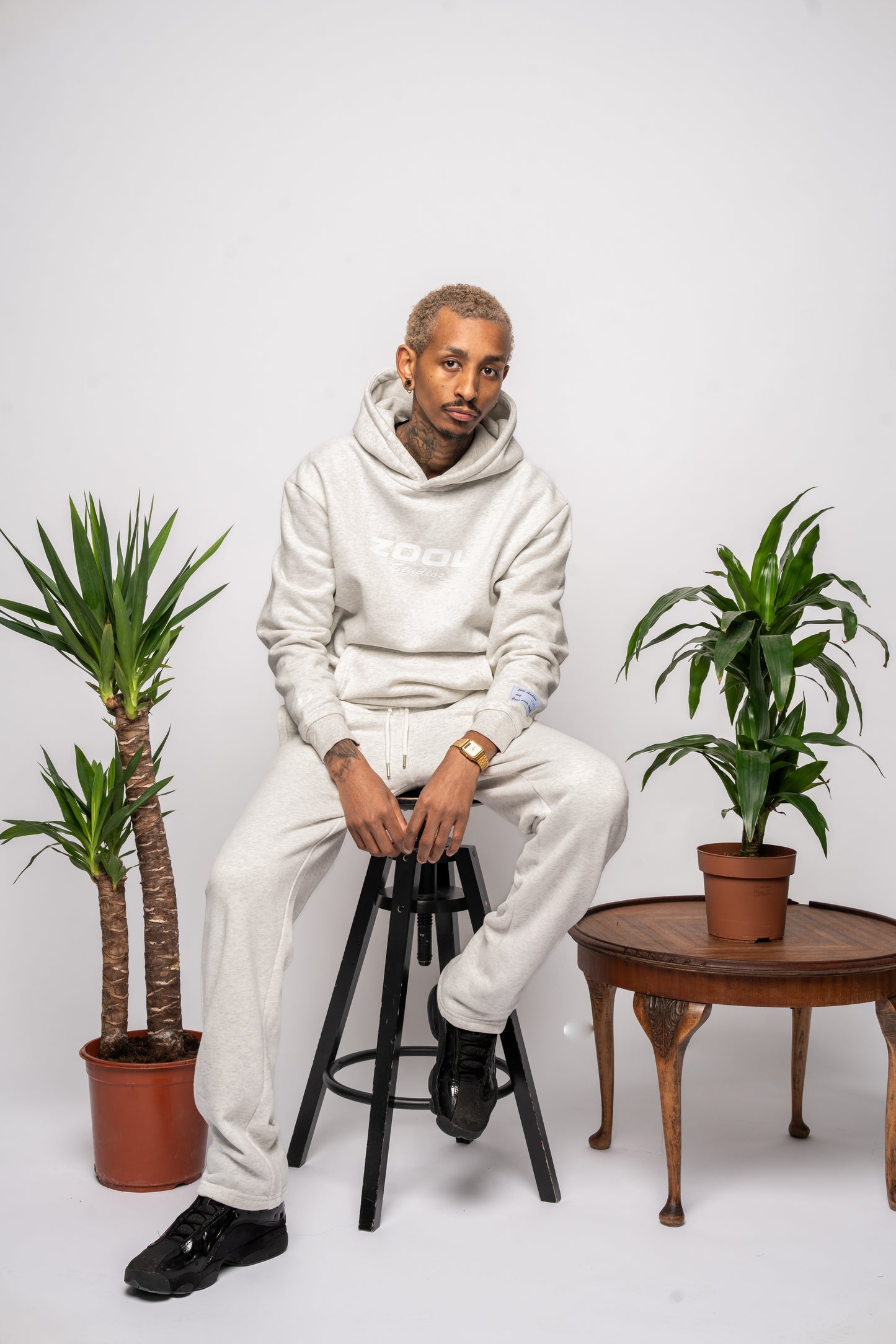 Oversized hoodie | Light Grey