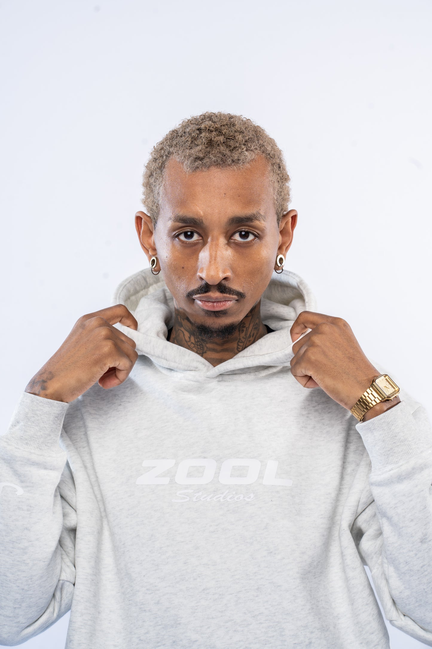 Oversized hoodie | Light Grey