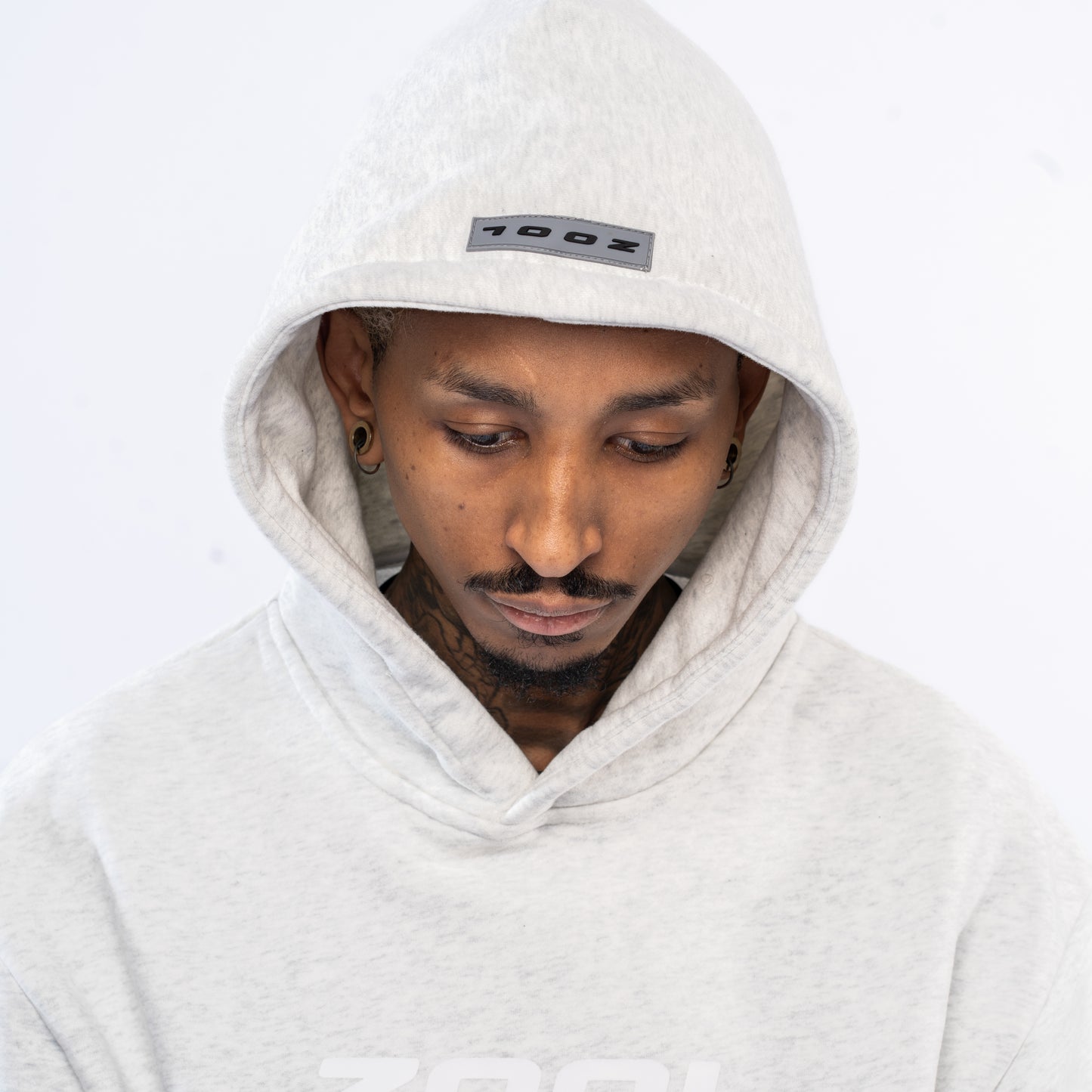 Oversized hoodie | Light Grey