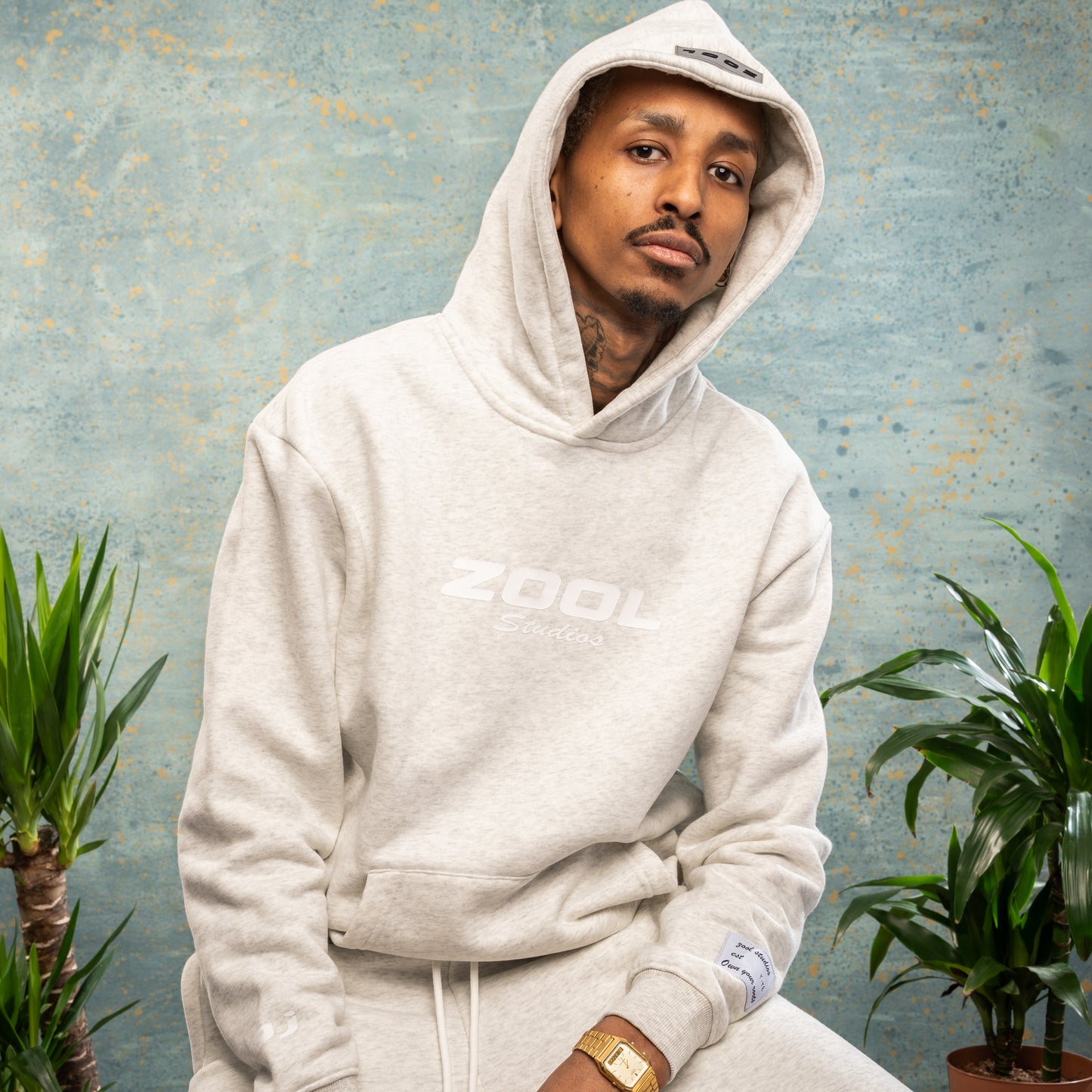 Oversized hoodie | Light Grey