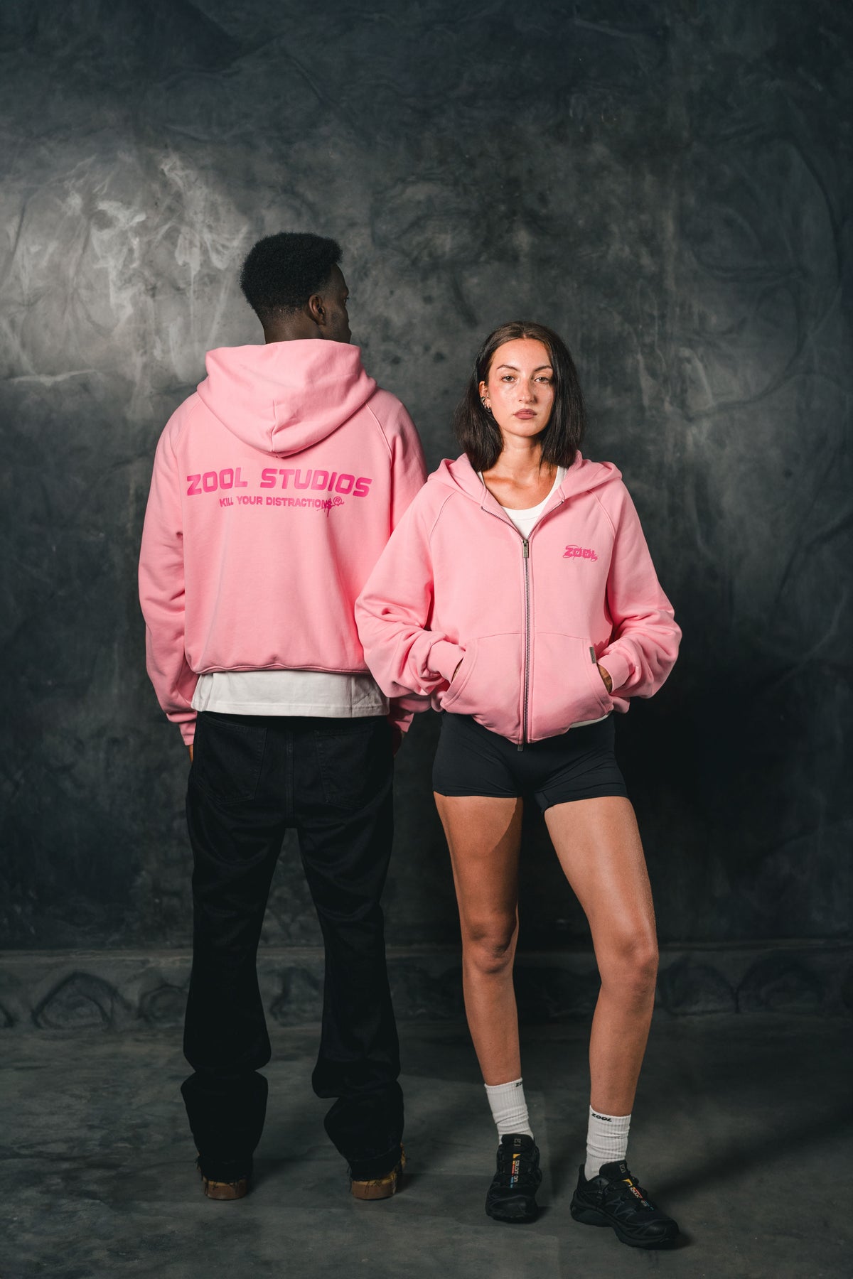 Kill your distraction hoodie | Pink